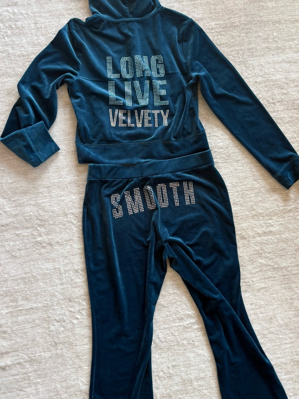 JUICY COUTURE x KRAFT‎ REAL MAYO
'VELVETY' Athleisure Size Large